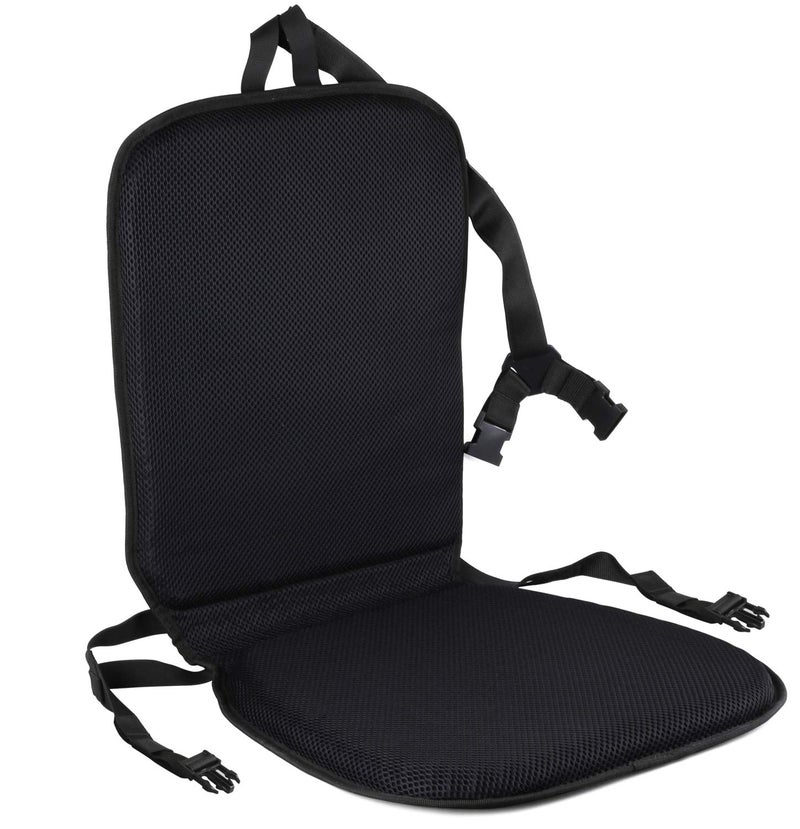 FOMI Premium All Gel Orthopedic Seat and Back Cushion Pad | Upper Lower Back Support Pillow for Car, Office, Kitchen Chair | Pressure Sore, Coccyx Pain Relief | Prevents Sweaty Bottom | Foldable - Image 2